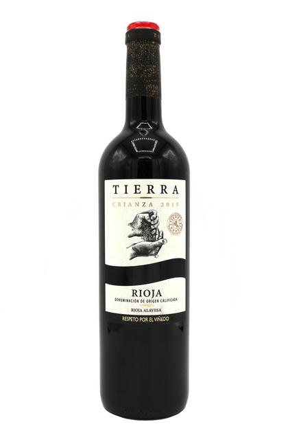 This wine is from Rioja in Spain. It is 100% Tempranillo. It is medium plus in body. It pairs with various styles of cuisine.  Tortilla Española, tapas and medium soft cheeses. Cioppino and fish can be enjoyed as well.